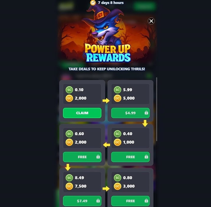 BigCashSweeps Rewards