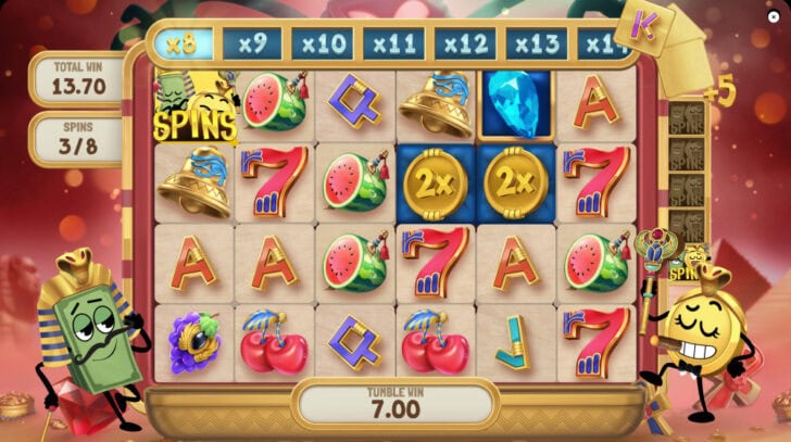 bill and coin 2 mummy mischief slot