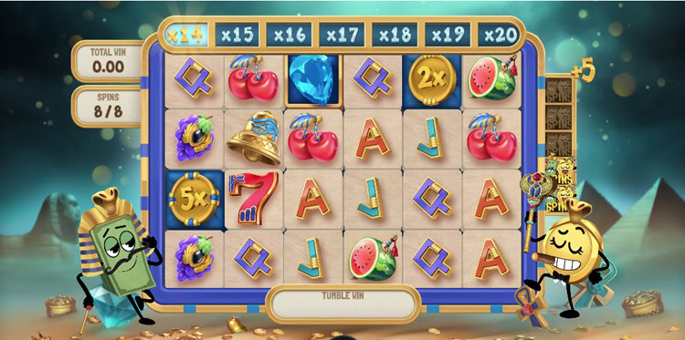 Bill & Coin 2: Mummy Mischief Multiplier Ladder