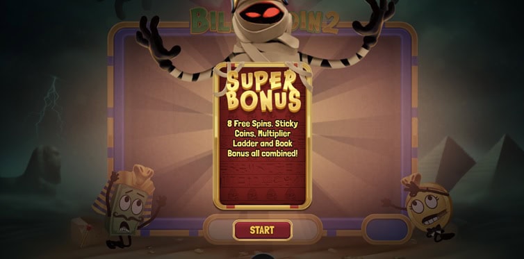 Bill & Coin 2: Mummy Mischief Super Bonus Gameplay