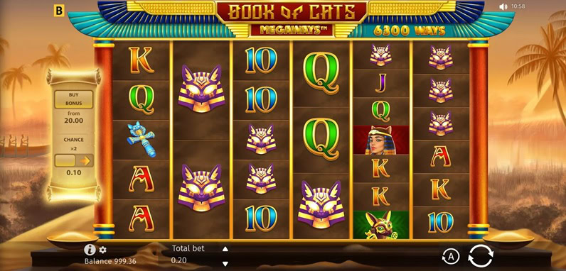 Book of Cats Megaways Slot