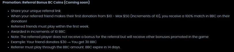 BootyChaser Referral Bonus