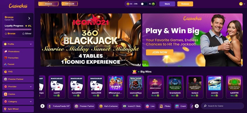 CasinoKai Homepage