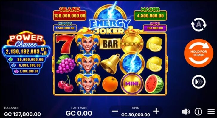 Energy Joker Hold and Win Slot