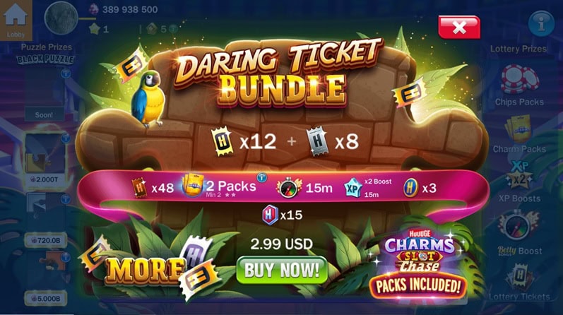 Huuuge Deposit Bonus