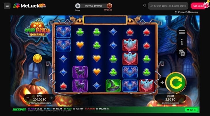 McLuck Spooktacular Bonanza Game