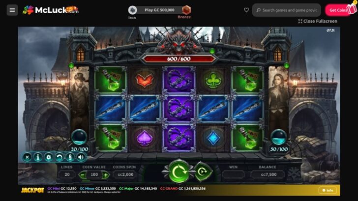 McLuck Wolf Hunter Game