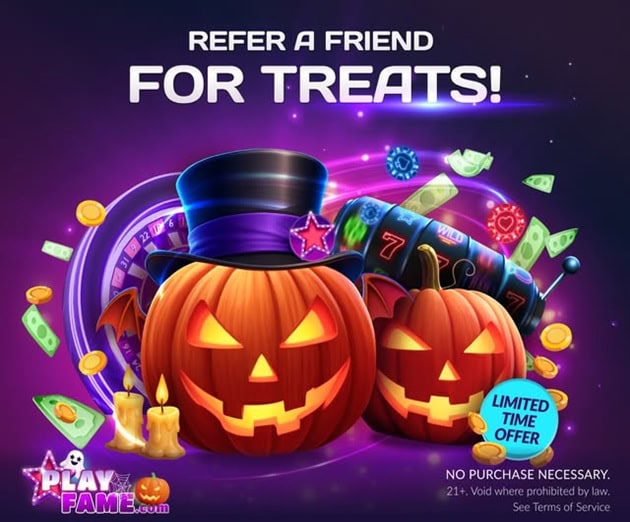 PlayFame Halloween Bonus