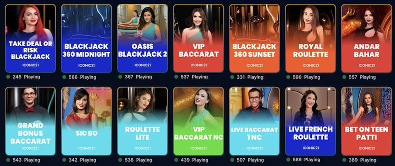 RichSweeps Table Games