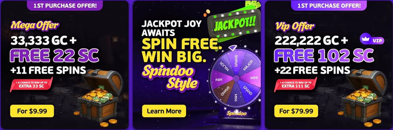 Spindoo Bonuses