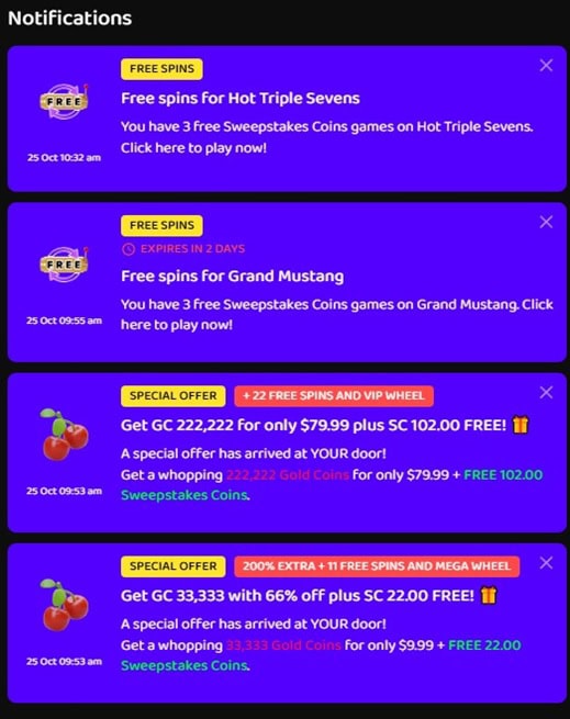 Spindoo Notifications