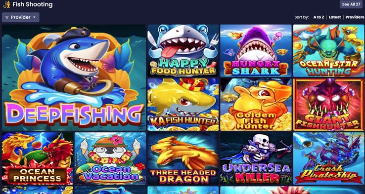 VegasGlory Fish Games