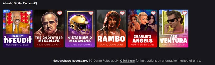 WOW Vegas Atlantic Digital Games