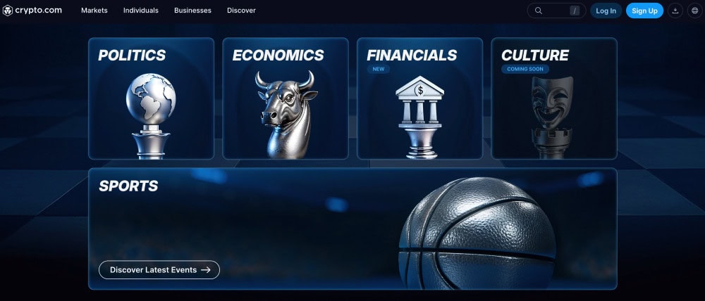 crypto.com prediction market