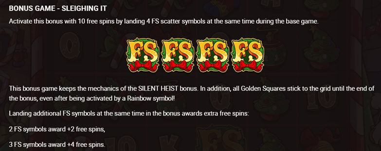 Le Santa Sleighing It Free Spins