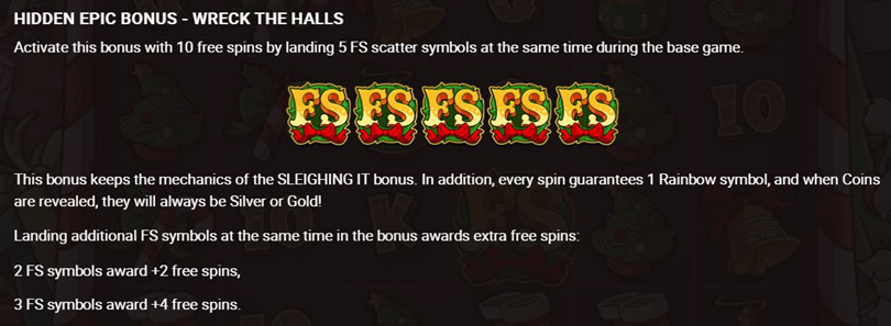 Le Santa Wreck The Halls Hidden Epic Bonus
