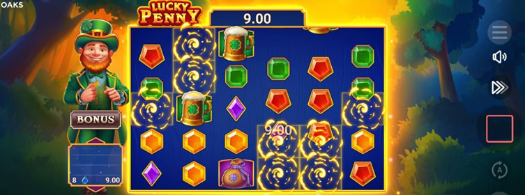 Lucky Penny Collapsing Symbols