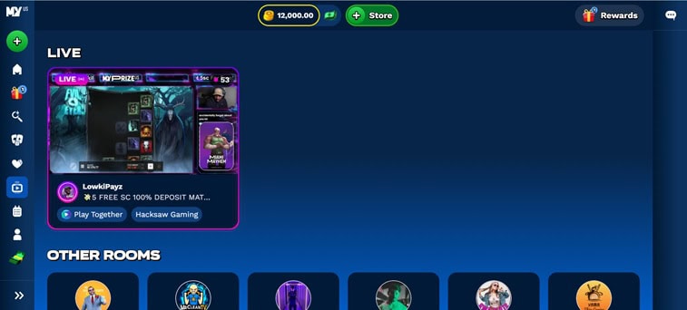 MyPrize.us Livestreams