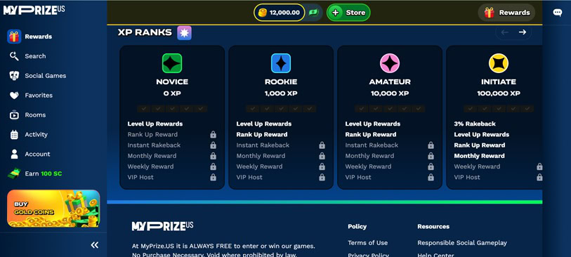 MyPrize.us VIP Bonus