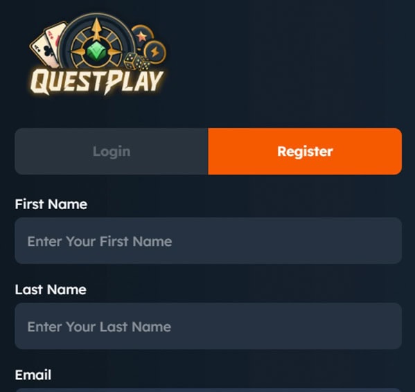QuestPlay Register