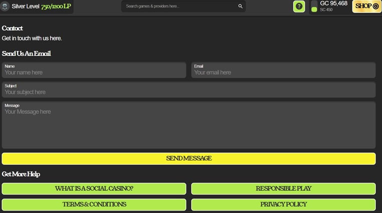 Rainbows End Support