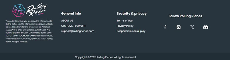 Rolling Riches Footer