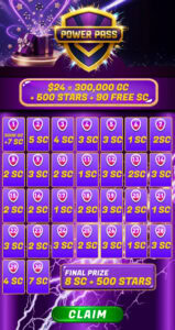 spinfinite season pass scratchcard