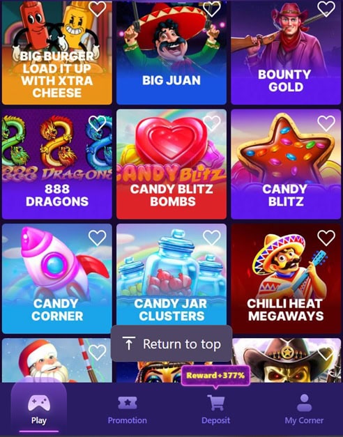 SweepsBlast Slots
