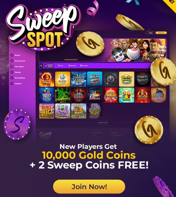 SweepSpot Homepage