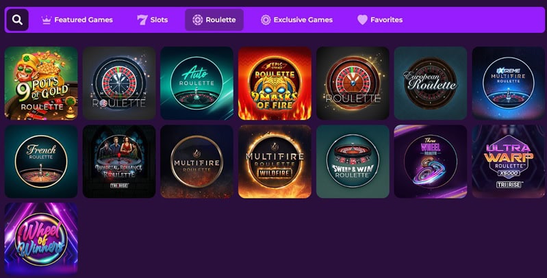 SweepSpot Table Games