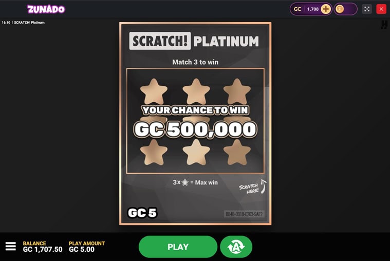 Zunado Scratch Cards