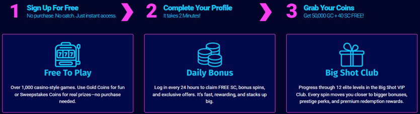 Big Shot Games Account