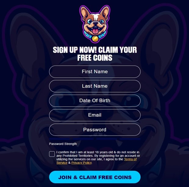 Big Shot Games Register