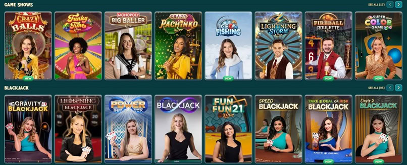 BigPirate Live Games