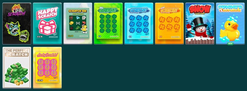 BigPirate Scartch Cards