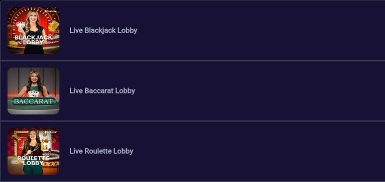 Daruma.us Live Games