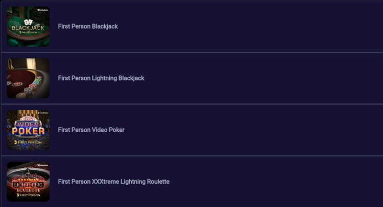 Daruma.us Table Games