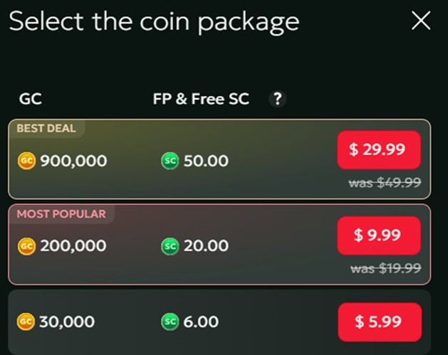 FireSevens Deposit Bonus