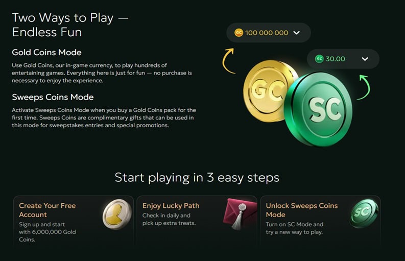 FireSevens Play Modes