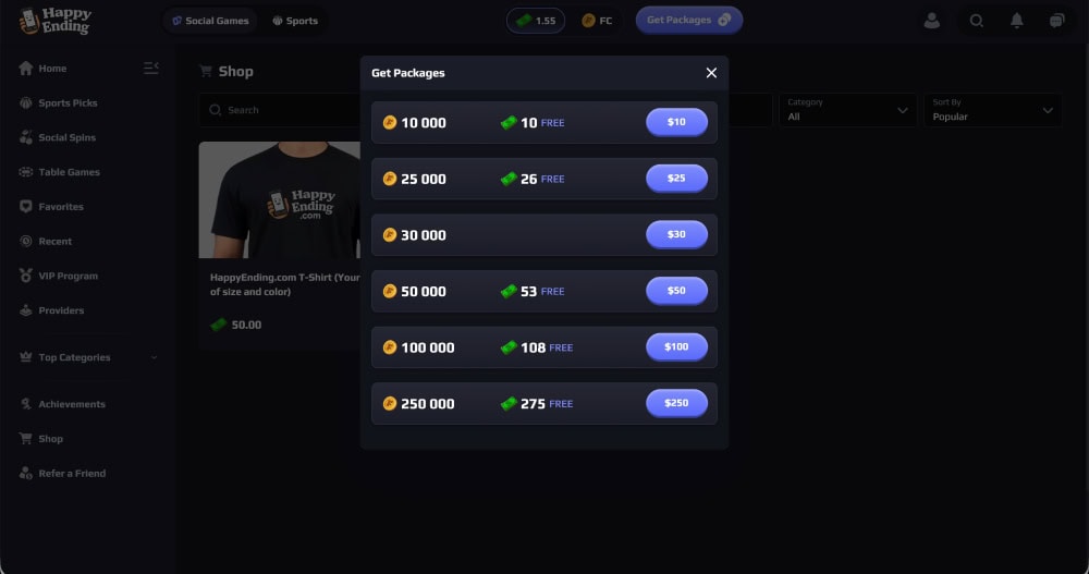 happyending coin store