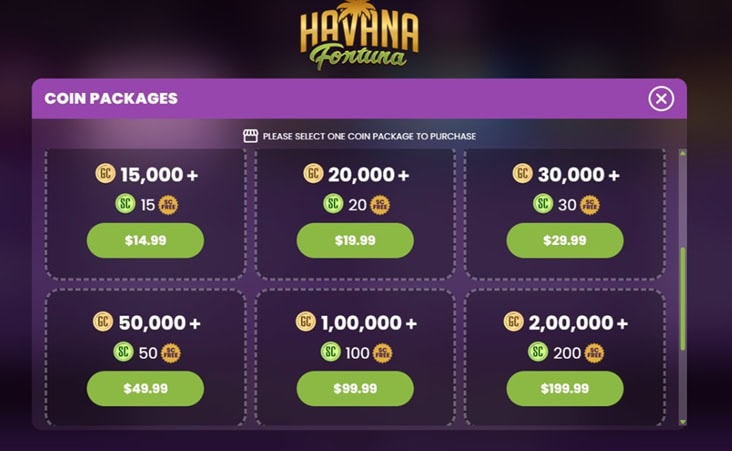 Havana Fortuna Store