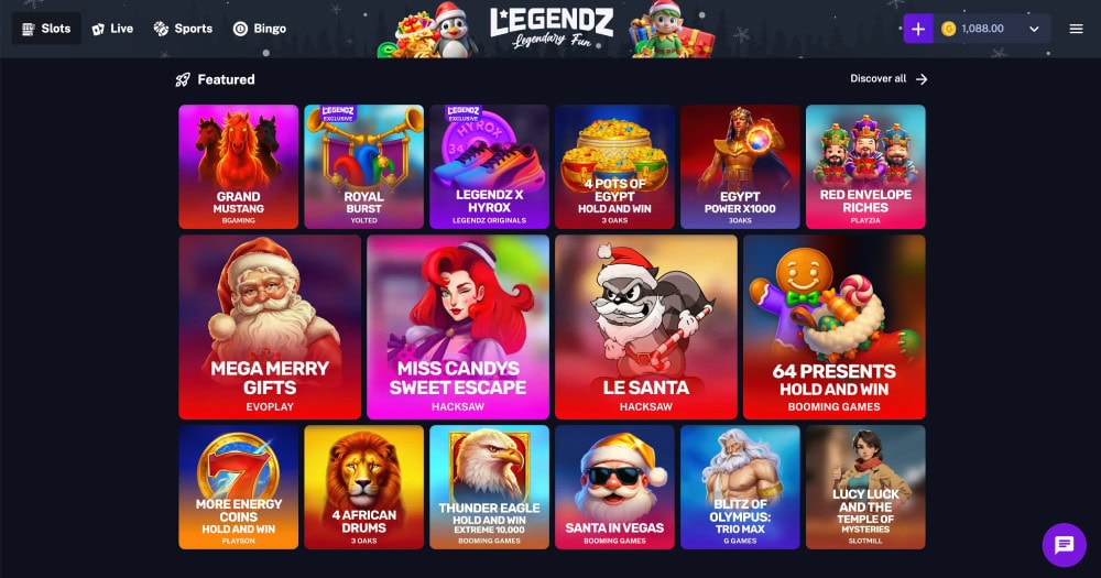 legendz homepage