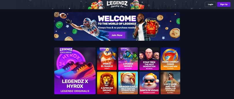 Legendz Homepage