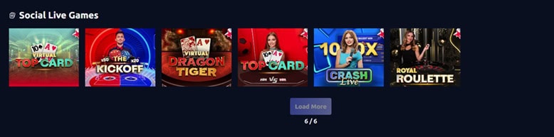 LuckyStake Live Games