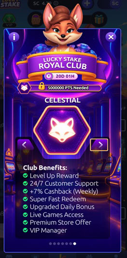 LuckyStake VIP Bonus