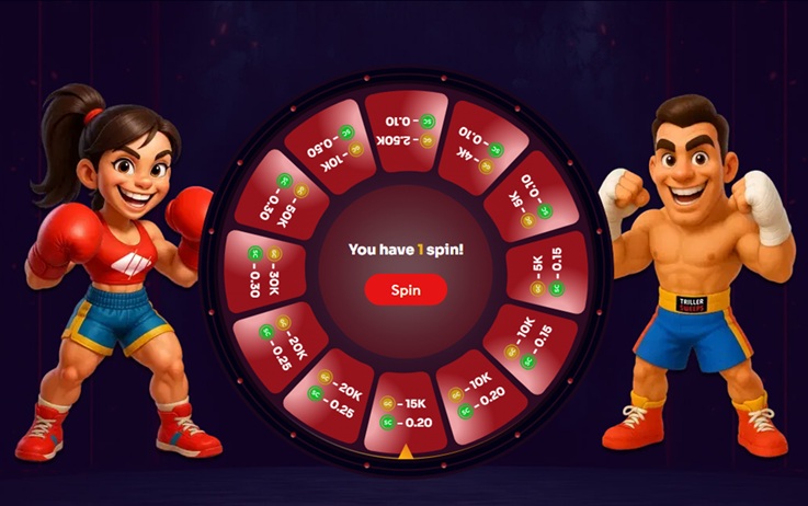 Triller Sweeps Wheel Bonus