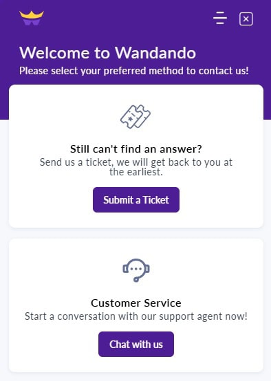 Wandando Support