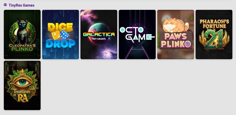 Wandando TinyRex Games