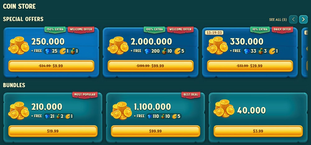 coin store bigpirate