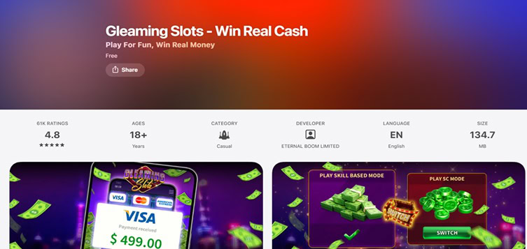 Gleaming Slots App